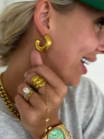 GOLD SMOOTH HOOPS