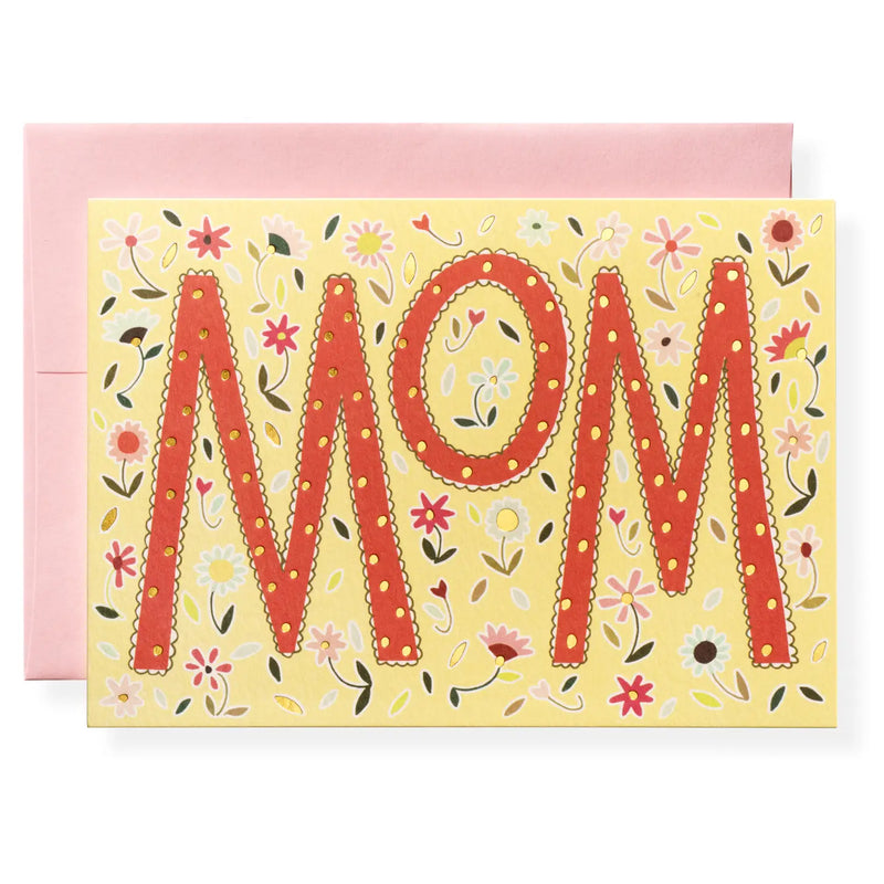 Wow Mom Greeting Card