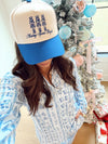 Making Spirits Bright - Blue Vintage Trucker Hat