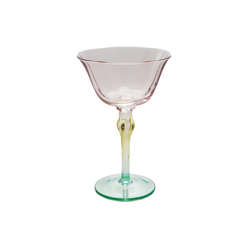 Hand Blown Stemmed Wine Glass