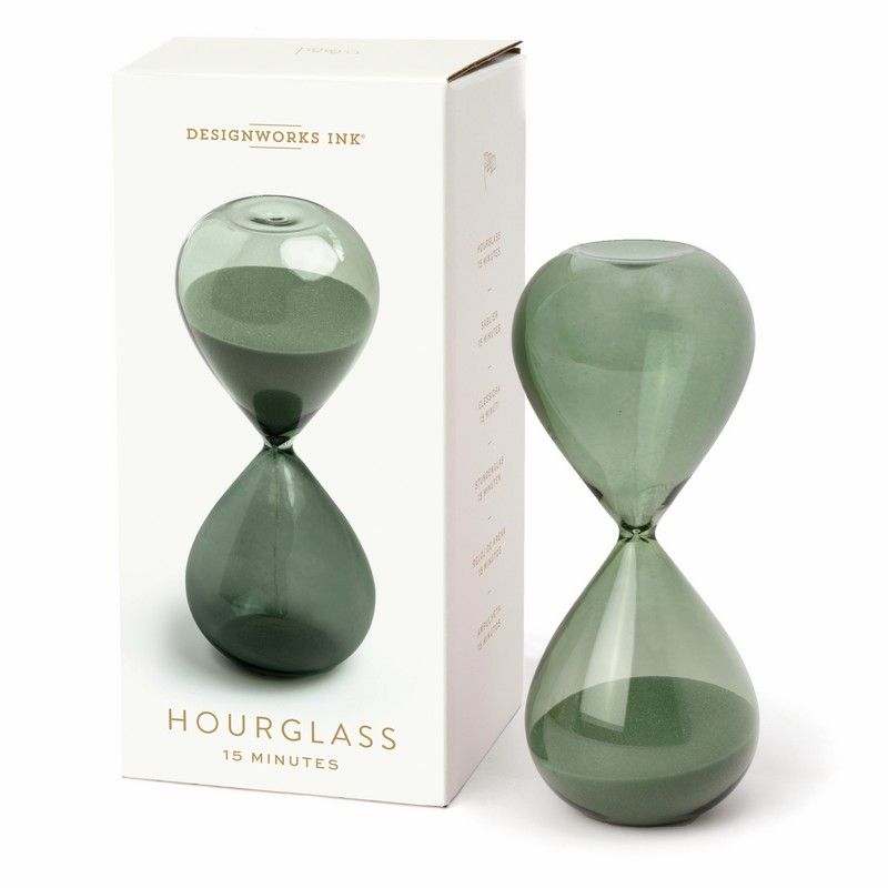 15 Minute Hourglass - Evergreen