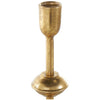 Contemporary Gold Metal Candle Holder Set of 3