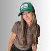 Strong as a mother™ Patch Trucker Hat - Kelly Green