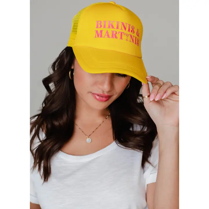 Bikinis & Martinis Trucker Hat