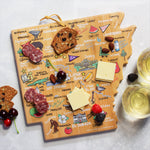 Arkansas Cutting Board with Artwork by Fish Kiss™