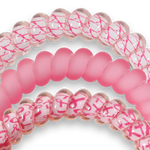 Spiral Hair Coils | Small | Pink and Powerful Hair Ties