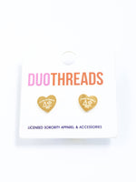 Sorority Heart Earrings