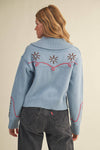 WESTERN DESIGN SWEATER CARDIGAN