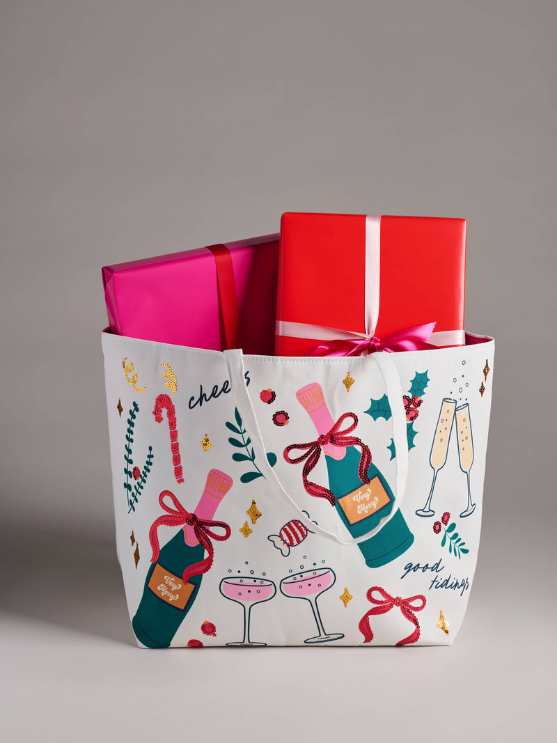 BUBBLES GIFTING TOTE,MULTI