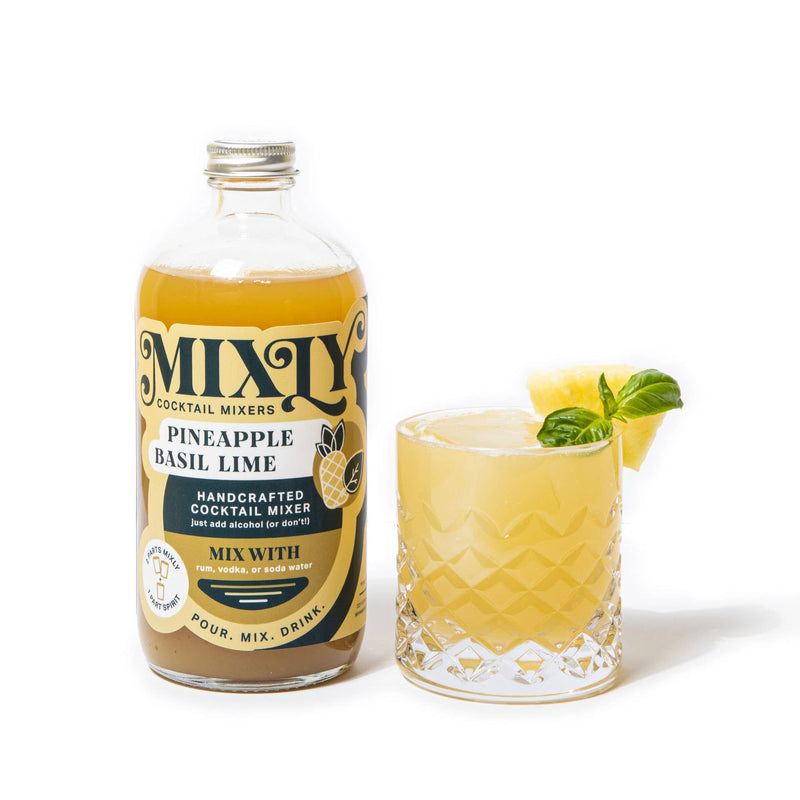 Pineapple Basil Lime Mixer