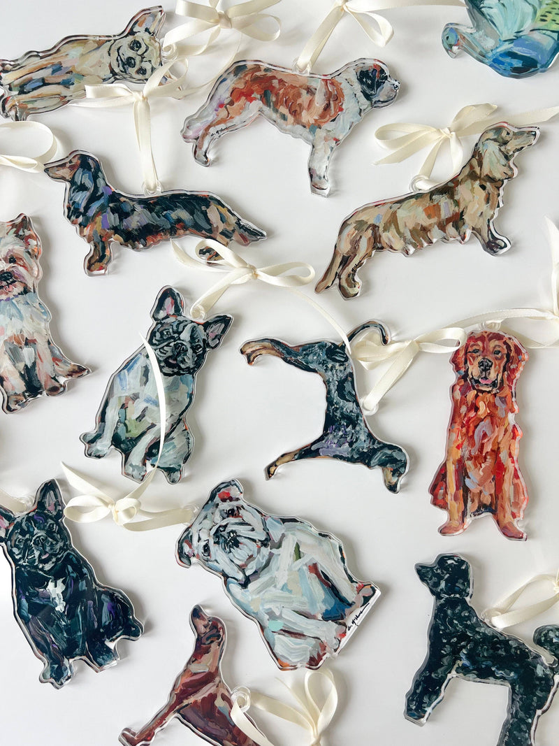 "Dachshund Black and Tan" ornament