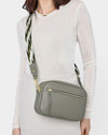 Katie Loxton- Hallie Crossbody Bag- Graphite Green