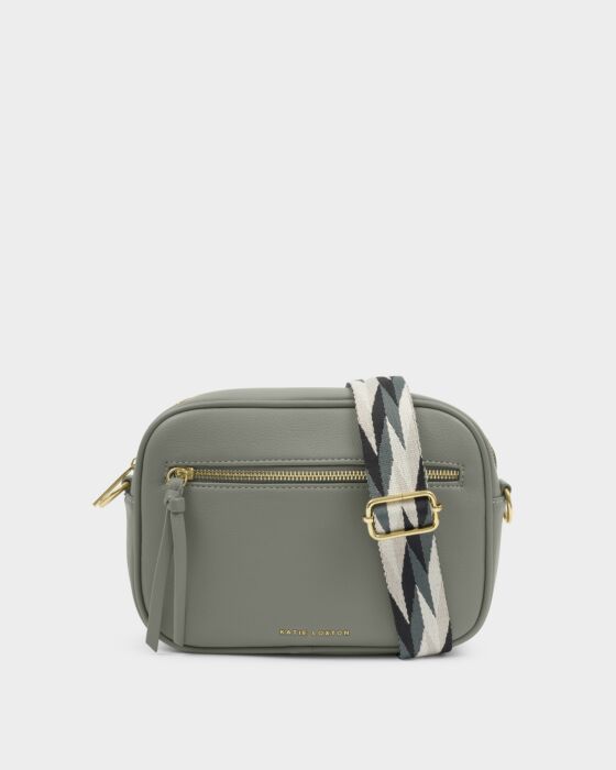 Katie Loxton- Hallie Crossbody Bag- Graphite Green