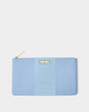 Katie Loxton- Birthstone Pouch- March- Aqua Blue