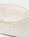 Katie Loxton- Birthstone Pouch- April- Off White