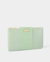 Katie Loxton- Birthstone Pouch- August- Sage Green