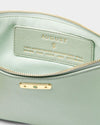 Katie Loxton- Birthstone Pouch- August- Sage Green