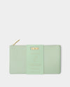 Katie Loxton- Birthstone Pouch- August- Sage Green