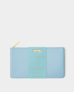 Katie Loxton- Birthstone Pouch- December- Turquoise