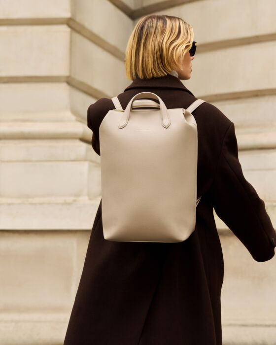 Milan Cabin Travel Backpack- Light Taupe