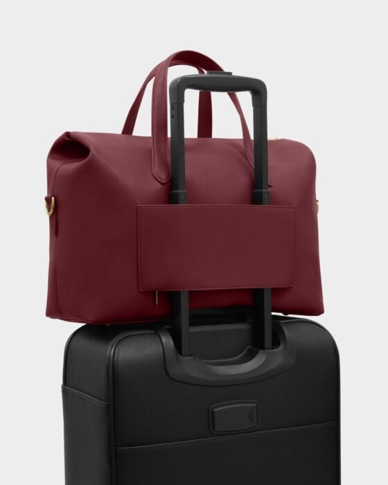 Milan Cabin Bag- Cherry