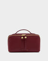 Soho Medium Make up/ Wash Bag- Cherry