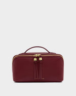 Soho Medium Make up/ Wash Bag- Cherry
