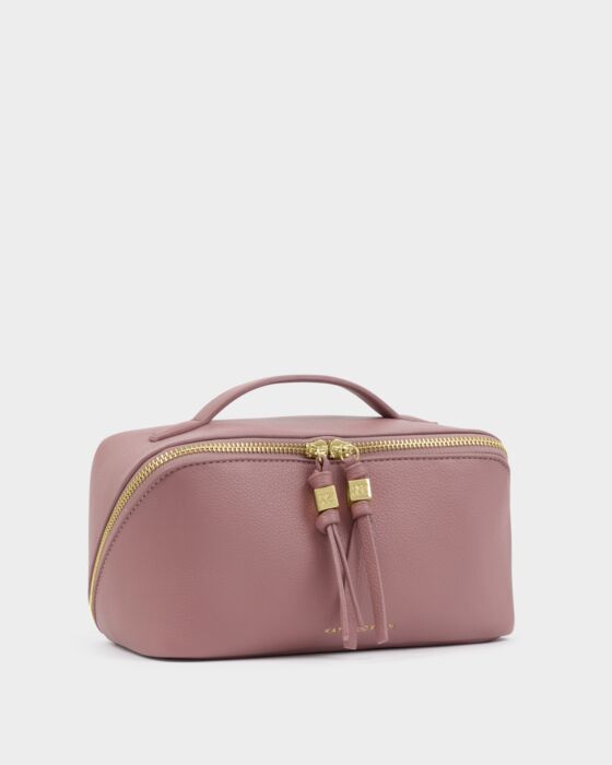 Soho Medium Make Up / Wash Bag- Deep Rose