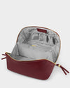 Soho Large Makeup & Toiletry Bag- Cherry