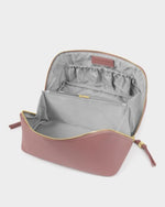 Soho Large Makeup/ Wash Bag- Deep Rose