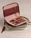 Slim Jewelry Case- A Little Sparkle- Cherry