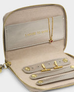 Slim Jewelry Case- Choose to Shine- Pewter
