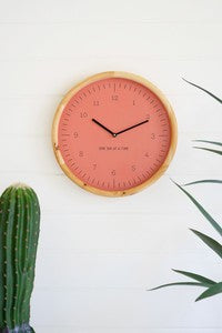 One Day At A Time Wall Clock