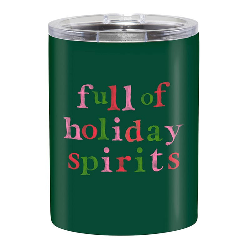 Holiday Spirit Green Tumbler