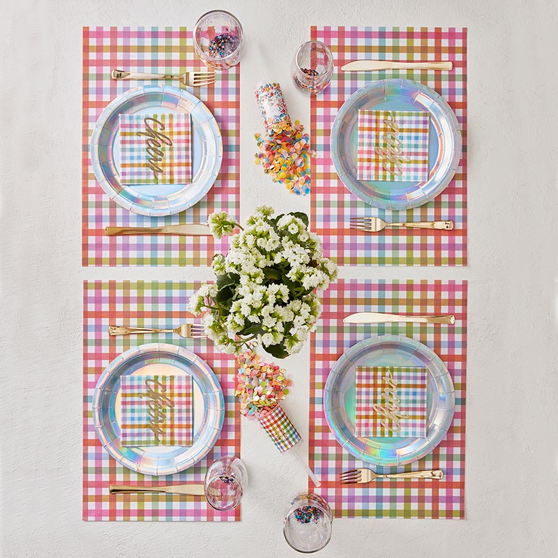 Beverage Napkins | Gingham Cheers