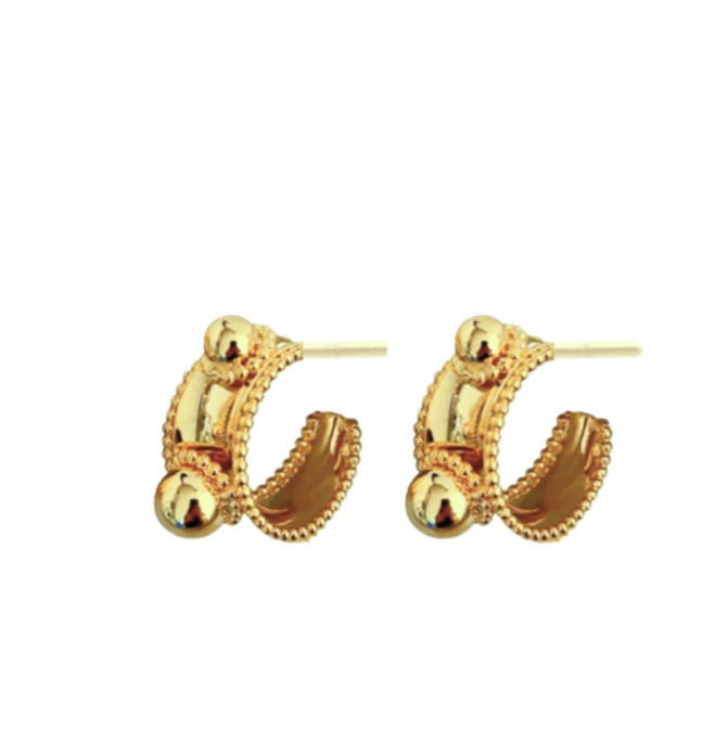 Diva Hoops - more colors: Gold