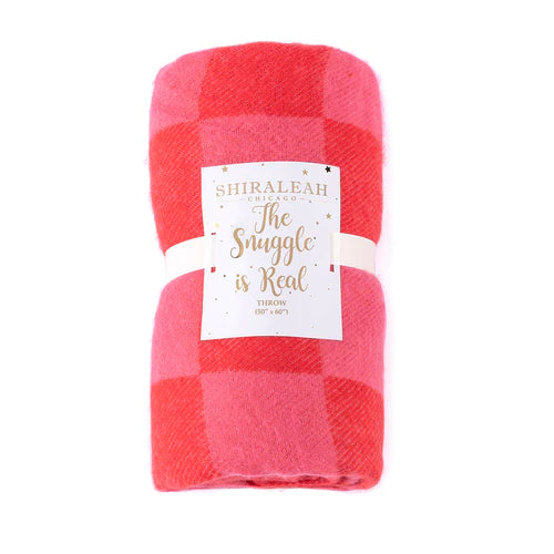 Pink + Red 'Merry' Blanket