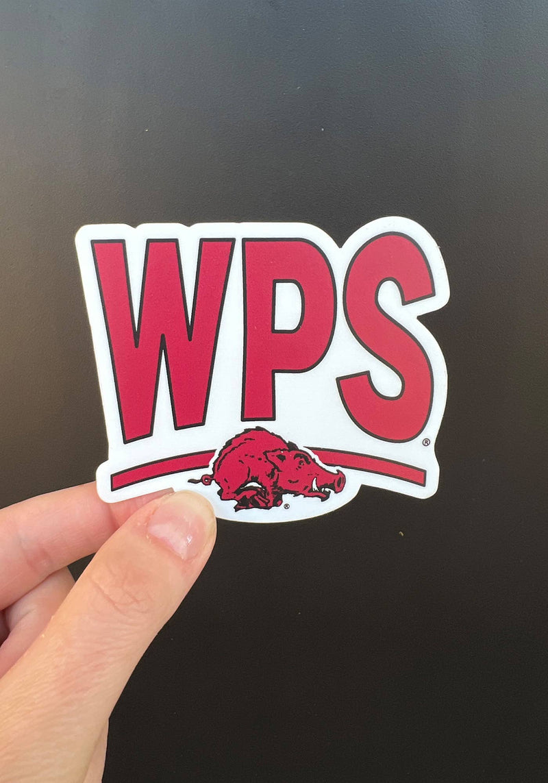 WPS Hog Sticker