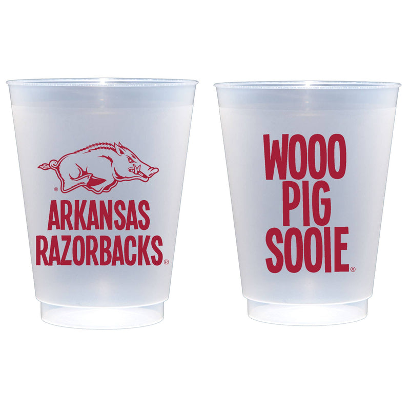 Shatterproof Cup 10 Pack {University of Arkansas Wooo Pig}