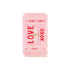 Love Ticket Shaped Dinner Paper Napkin