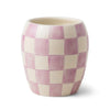 Checkmate 11oz Lilac Checkered Candle