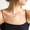 Frame Quote Banner Necklace