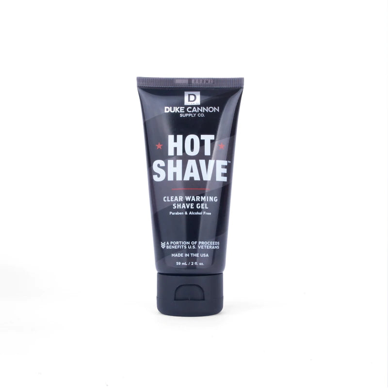 Hot Shave Clear Warming Shave Gel Travel Size