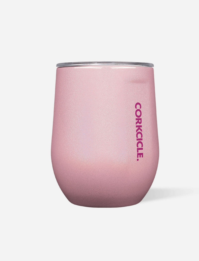 Corkcicle 12oz Stemless Wine Glass - Cotton Candy