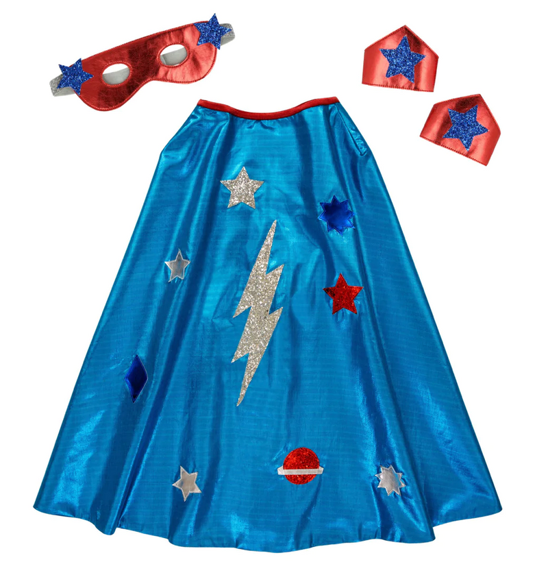 Blue Super Hero Dress Up