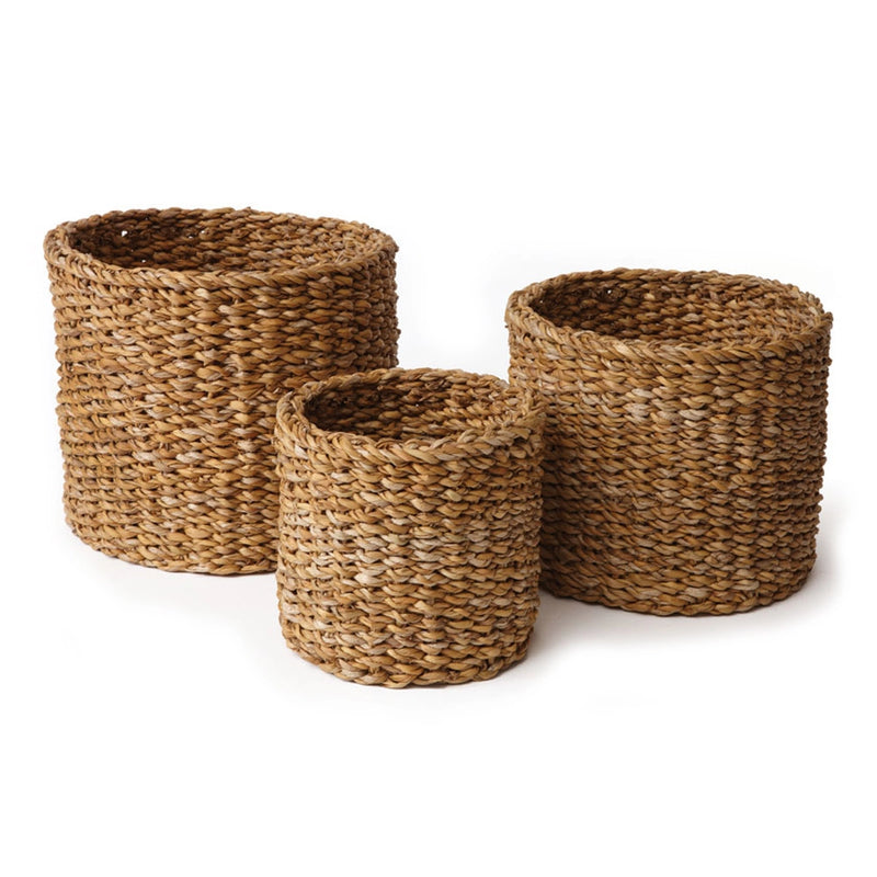 Seagrass Mini Round Baskets