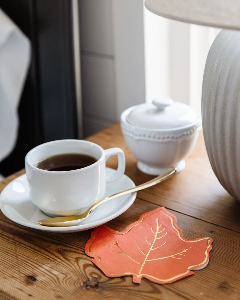 Harvest/ Thanksgiving Maple Leaf Cocktail Napkin