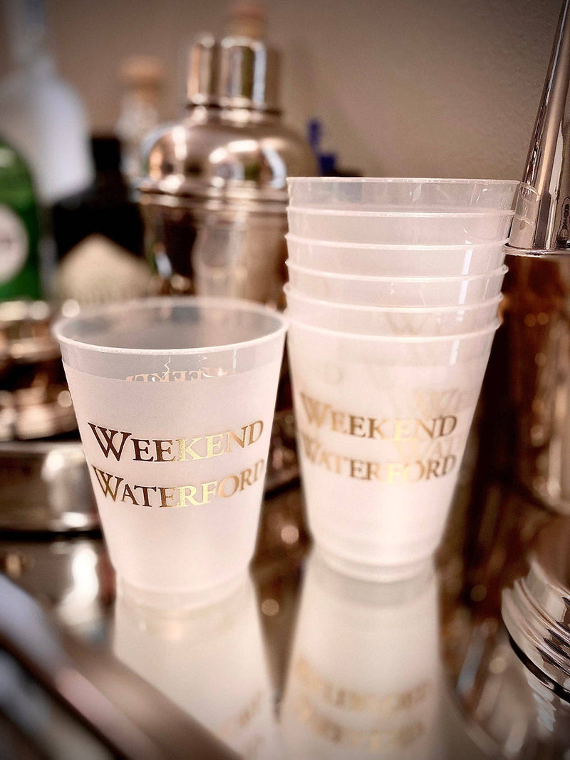 Weekend Waterford Reusable Cups