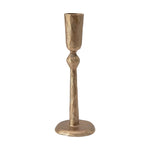 Hand-Forged Metal Taper Holder | Wine Glass Shaped