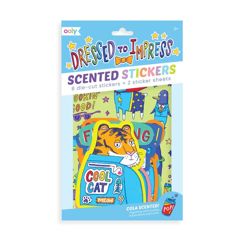 Dressed To Impress Scented Scratch Stickers